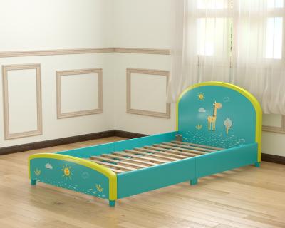 China 2021 New Design Graffe Design Toddler Bed Modern Children's Room Furniture Set for sale