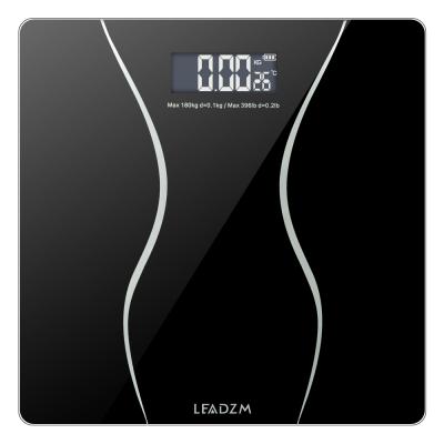 China Customsized 180kg Electronic Weight Scale LCD Weight Scale Digital Bathroom Bodywith Battery Hang Shipping Digital Weight Scale for sale