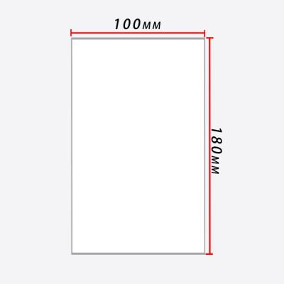 China Logistics 100x180 Single Surface Waterproof Alcohol Resistant Thermal Label Paper for sale