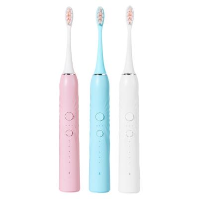 China Custom Logo Shinerosy SR-OTBA72 Cordless Inductive Smart Timing Rechargeable Electric Toothbrush Waterproof Adult Magnetic for sale