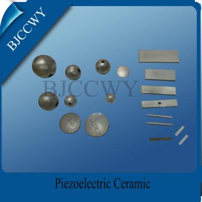 China D10 Sferische Piezoelectric Keramiek Piezo Ceramische Plaat Pzt4 Pzt 5 Pzt8 Te koop