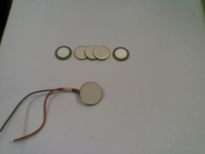 China 25/58 Piezoelectric Disc High Reliablity Piezo Ceramic Disc for sale