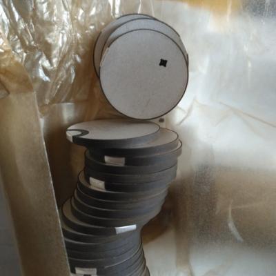 China Wrap Edge Piezoelectric Ceramic Materials Positive And Negative Electrodes In One Ceramic Side for sale