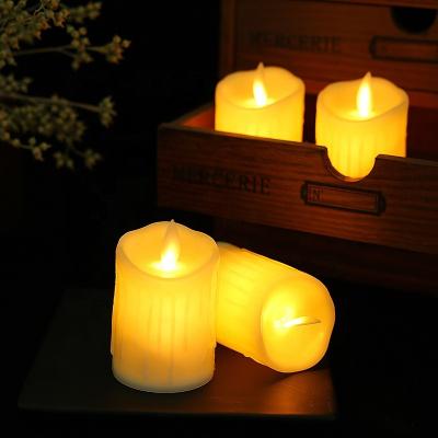 China Birthdays Wholesale Led Candle Light Set Velas Candle Flameless Safety Religious Activities Paraffin Christmas Candels Wedding Parties Solid for sale