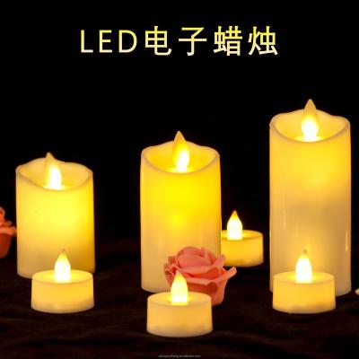 China Birthdays Wholesale Led Candle Light Set Velas Candle Safety Flameless Religious Activities Plastic Parties Wedding Christmas Candles for sale