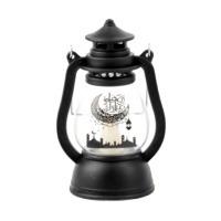 China Custom 2022 Eid Mubarak Wind Lantern Ramadan Activities Religious Decoration Lights Crafts Lantern Festival Lighting Ramadan Gifts Crafts for sale