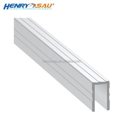 China Best Selling Aluminum Trim EN71 U Channel Extrusion Edge Framing Aluminum Profile With 8.8mm Flute For Flight Case Plywood Panels for sale