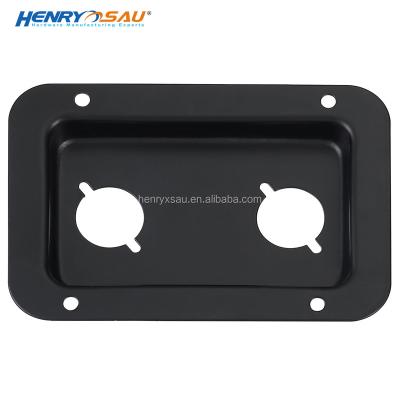 China HOME THEATER Factory Outlet Speaker Box Terminal Connector Plate Stereo Speaker Terminal Square For Speaker Cabinet Jack Dish Fittings for sale