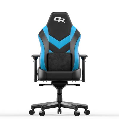 China (Height) ONERAY Adjustable High Back Racing Gaming Chair With Lumbar Massage Cushion Gaming Chair for sale