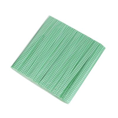 China Moisture Proof Custom nylon Metallic plastic Twist Tie Spool metallic tie twist 30m for Packing food for sale