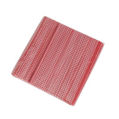 China Moisture Proof Hot sale Factory PET Twist ties 1000pcs packing mteallic Pre-cut plastic Twist ties clips for packing bread bag for sale