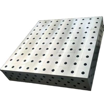 China Good quality industrial production cast iron three-dimensional flexible table and laboratory measuring platform high precision for sale