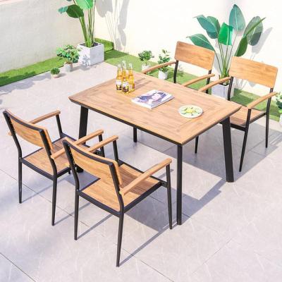 China Weather Outdoor Furniture Modern Outdoor garden chair set outdoor furniture patio chair aluminum frame for sale