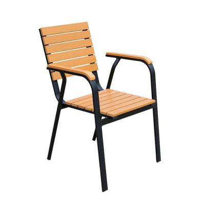 China Durable Hot selling cheap garden dining furniture outdoor patio aluminum dining chair for sale