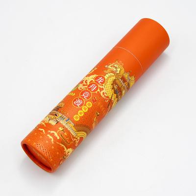 China Round Paper Tube Biodegradable Material Paper Candle Cardboard Tube Box For Essential Packaging Wholesale for sale