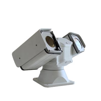 China Waterproof / Waterproof 500m-1000m Laser Night Vision Car PTZ Camera for sale