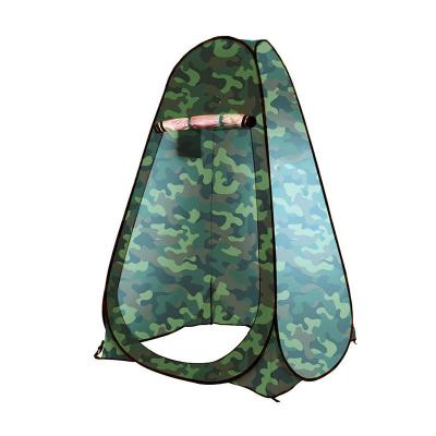 China Camouflage Outdoor Privacy Tent Shower Tent Roomy Camping Game Camping Pop/Field Toilet Pop Changing Tent With Carry Bag for sale