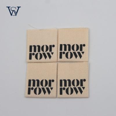 China Manufacturer Custom Brand Name Washable Wholesale Cloth Woven Garment Label For Labels For Apparel Garment for sale