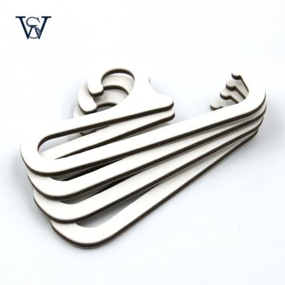 China Sustainable Customized High Quality Debossed Logo Printing Paper Cardboard Hangers for sale