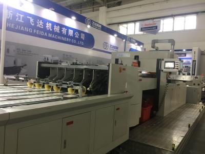 China Full Automatic Express Envelope Die Cutting Machine With Stripping Feida 1100 * 640 for sale