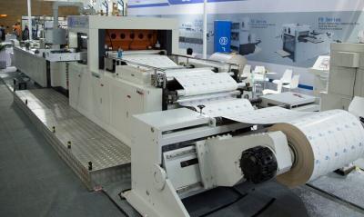 China High Pressure Roll Die Cutting Machine FD 1400 * 780 For Hamburger Box for sale