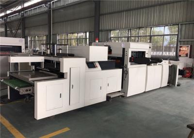 China High Efficiency Automatic Paper Die Cutting Machine Accurate Installation For Paper Fan for sale