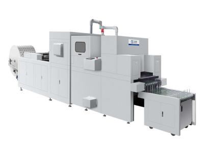 China Roll Paper Flat Die Cutting Stripping Machine for one-time die cutting,collecting,punch stripping and product collection for sale