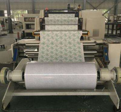 China Roll Paper Die Punching Machine , Flatbed Die Cutter For Cup Cover Ice Cream Paper for sale