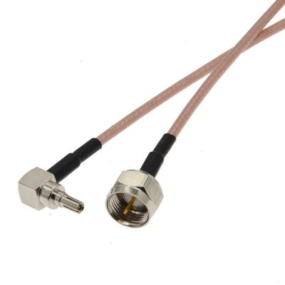 China Male of GPS navigation system etc. 2pcs/lot F to CRC9 Male Plug CRC9 Connector rf Connector rf Connector CRC9 F Coaxial Cable Assembly RG316 Jumper Pigtail 3G Antenna Extension AC for sale