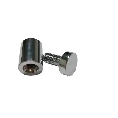 China Customized Aluminum Alloy Combination Screws And Nuts Stainless Steel Acrylic Advertising Nails for sale