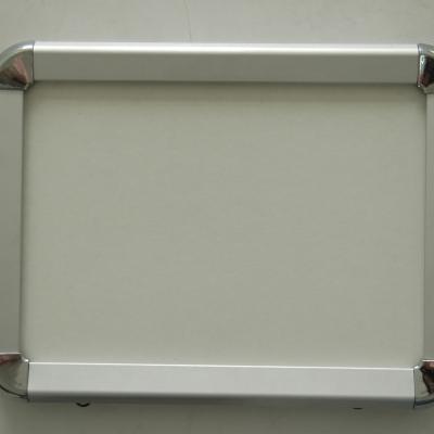 China Aluminum Alloy Aluminum Clip Snap Frame , Bulk Snap A4-A0 Frames Aluminum Poster Frame for sale