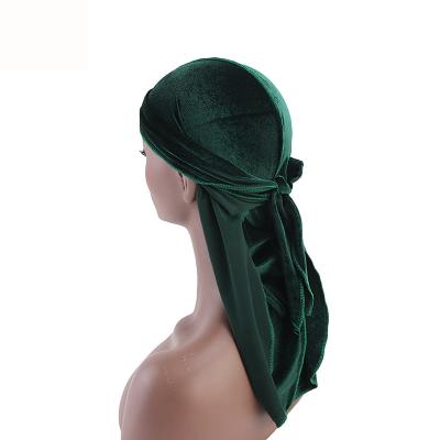 China Factory Wholesale Running Luxury Suede Male And Velvet Famale Durags TO-110658 for sale