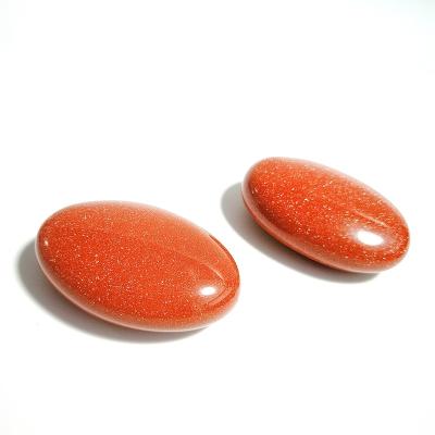 China Natural made jade of Europe gold sand stone massage crystal stone for blood circulation for face and body for sale