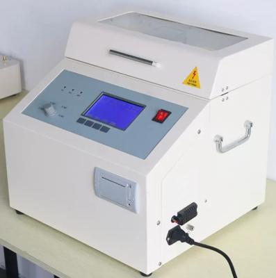 China 100KV Oil Dielectric Strength Tester , Insulation Oil Breakdown Voltage Tester en venta