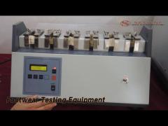 Vamp Flexing Footwear Testing Equipment For Creasing / Cracking Resistant