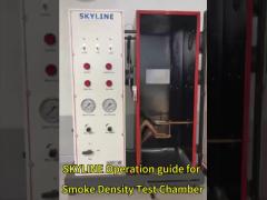 Building Materials ASTM D2843 Smoke Density Tester For Assessment Of Density of Smoke