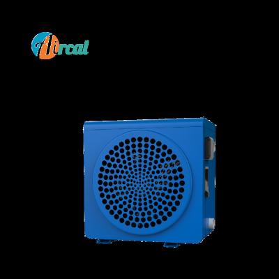 China LCD control hot wave air source heat pump outdoor smart swimming pool, hot water system heat pump for sale