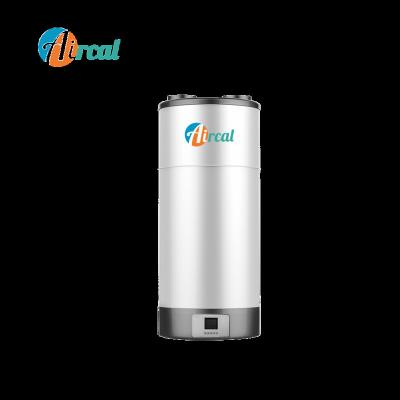 China Outdoor all in one 2 Kw / 4 Kw Dhw hot water heat pump for water for sale