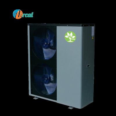 China R290 outdoor air source refrigerant heat pump for home heating and cooling for sale