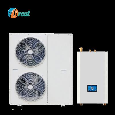 China NEW ERP Outdoor Low Temperature Level A++ Split DC Inverter EVI Air To Water Heat Pump for sale