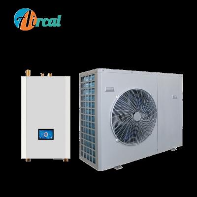 China Outdoor EVI DC R32 Inverter Heat Pump Heat Pump Split Air To Water Heat Pump For Hot Water for sale