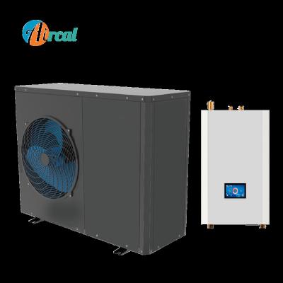 China Multifunction heat pump EVI DC inverter split air source outdoor air to water heat pump for sale