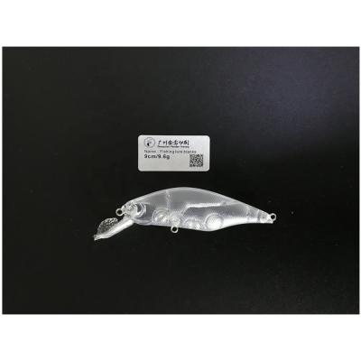 China The long latest model of floating ABS readying hard plastic fishing lure 90mm 9.6g for sale