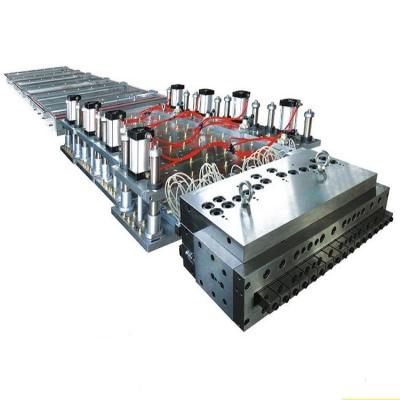 China Polished and Electroplated 700mm CPVC WPC Hollow Door Panel Extrusion Mould Exporter for sale