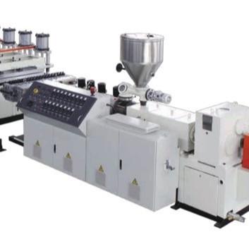 China Sheet Production PVC WPC Foam Board Extrusion Line with Unapplicable Screw L/D Ratio for sale