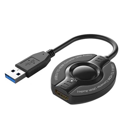 China LAPTOP USB3.0-A/M TO HDMI-A/F ADAPTER CABLE for sale