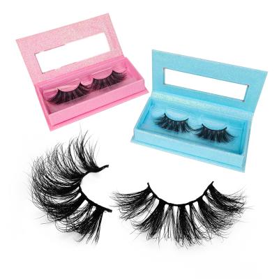 China China Sensitive Wholesale Cheap Luxury 3d Mink Private Label Mink Lashes 25mm Super Fluffy Mink Eyelashes for sale