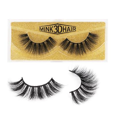 China New Private Label 5D 25MM Real Mink Eyelash Custom Made Soft Thick Mink Lashes Mink Eyelashes Fluffy Flxible Siberian for sale