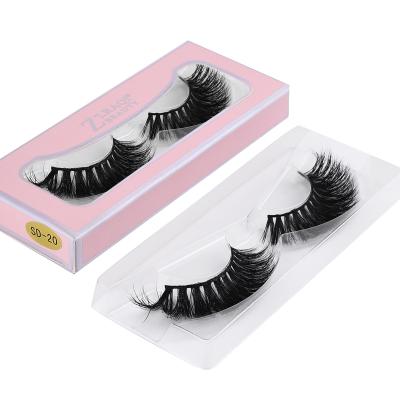 China Real Mink Eyelashes Vendor Soft Natrual Tresluces Mink Lashes Pink Box Cute Thick Fluffy False Eyelash Custom Luxury Packing Box for sale