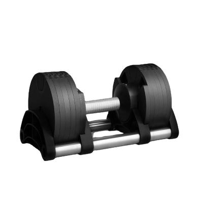 China Fashion. Sports Factory Supply Fitness Equipment For Bodybuilding Dumbbell Hex Rubber Dumbbell Set With Rack for sale